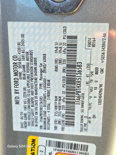 2024 Ford Mustang EcoBoost