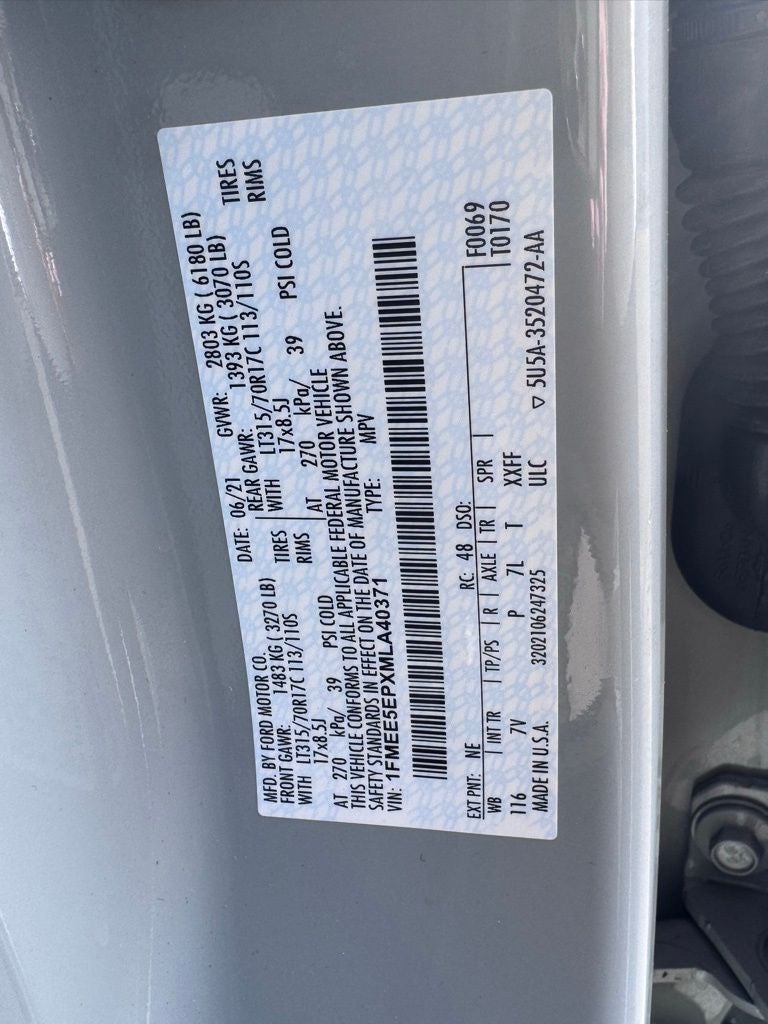 2021 Ford Bronco First Edition