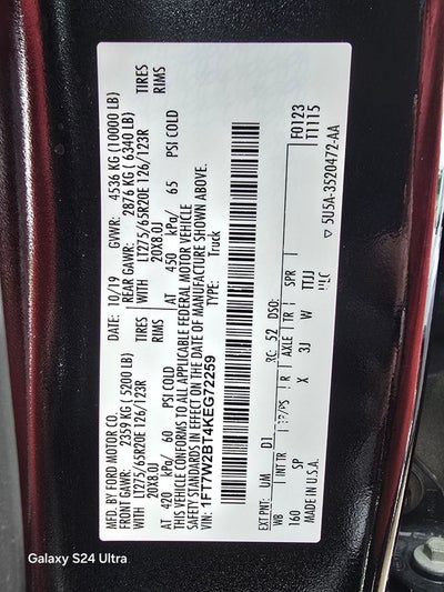 2019 Ford F-250SD King Ranch
