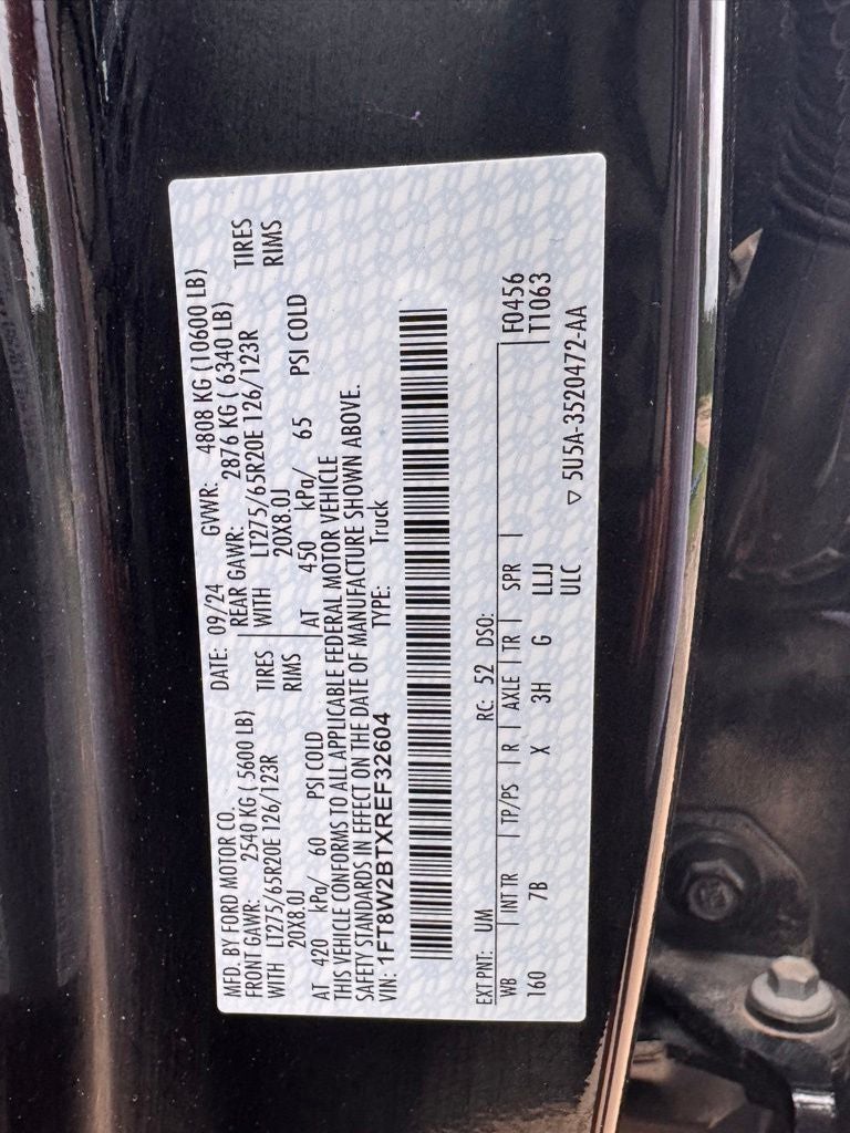 2024 Ford F-250SD Platinum