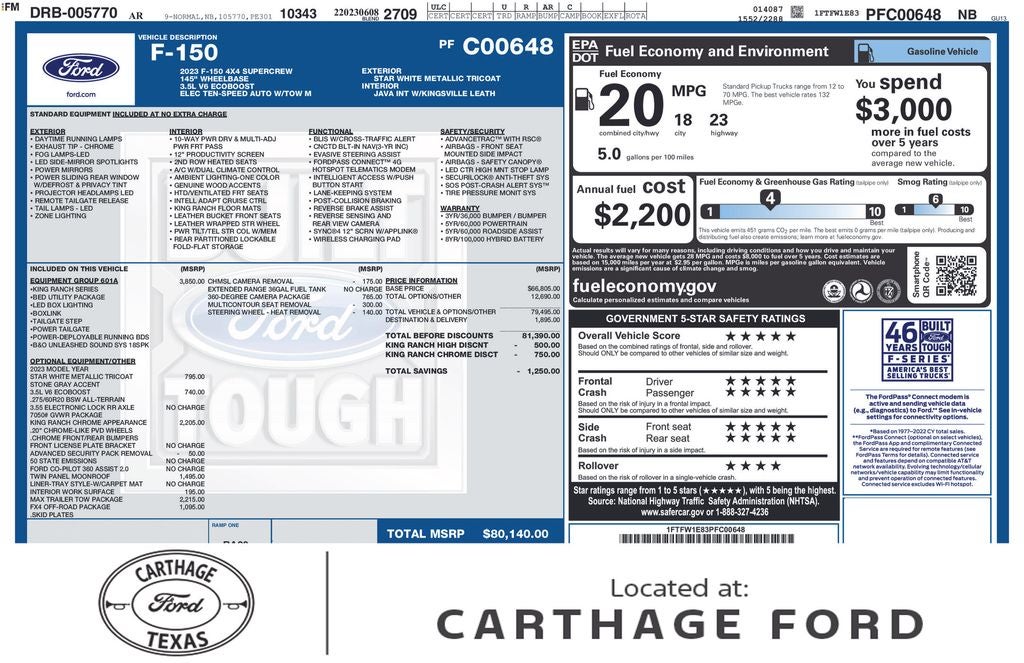 2023 Ford F-150 King Ranch