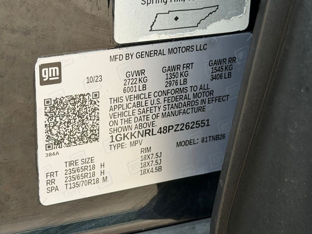 2023 GMC Acadia SLE