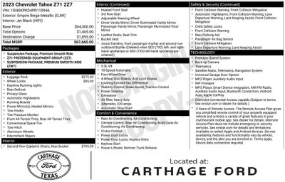 2023 Chevrolet Tahoe Z71