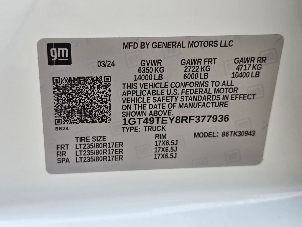 2024 GMC Sierra 3500HD SLE