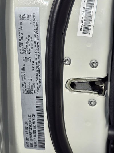 2021 RAM 2500 Limited