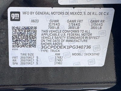 2023 Chevrolet Silverado 1500 LT