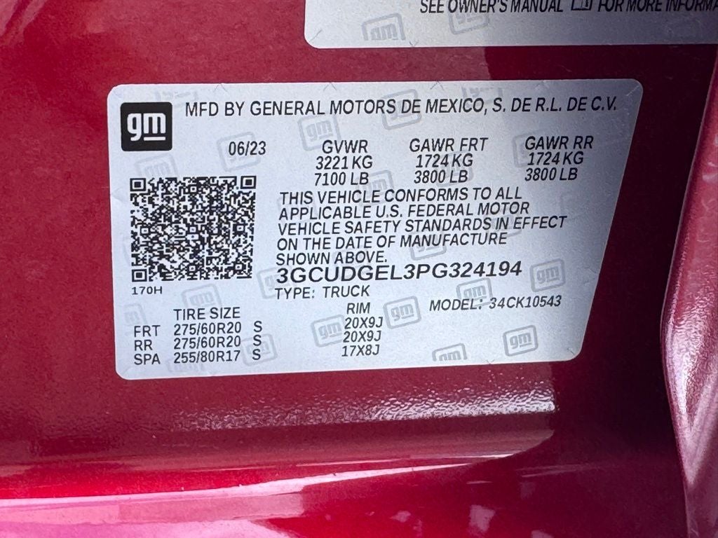 2023 Chevrolet Silverado 1500 LTZ