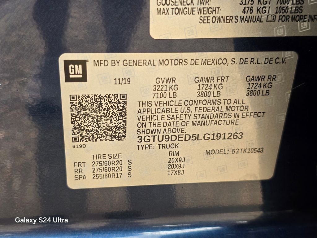 2020 GMC Sierra 1500 SLT