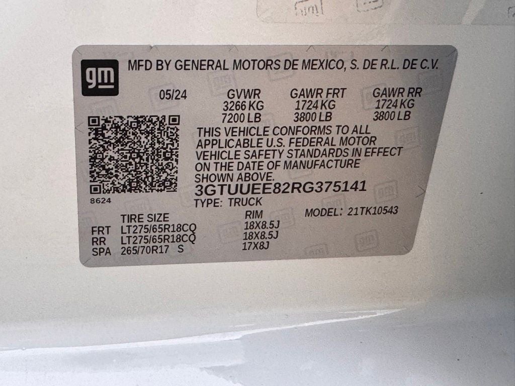 2024 GMC Sierra 1500 AT4