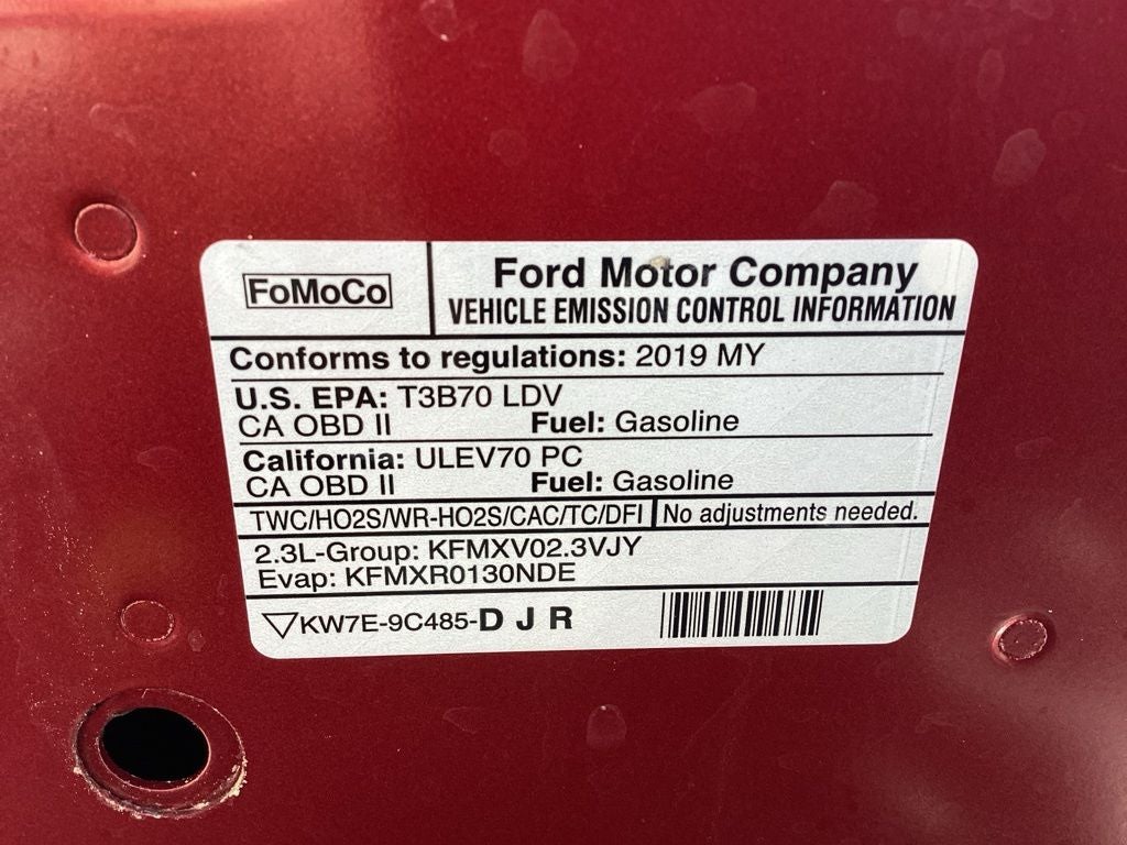 2019 Ford Mustang EcoBoost