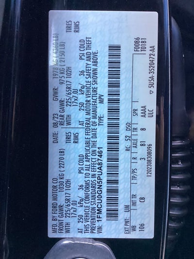 2023 Ford Escape Active