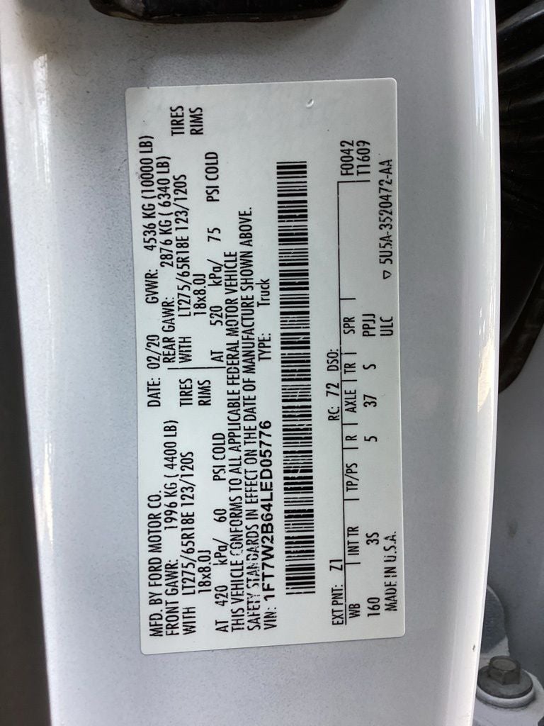 2020 Ford F-250SD XLT