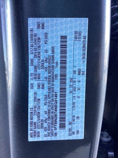 2022 Ford F-250SD Platinum