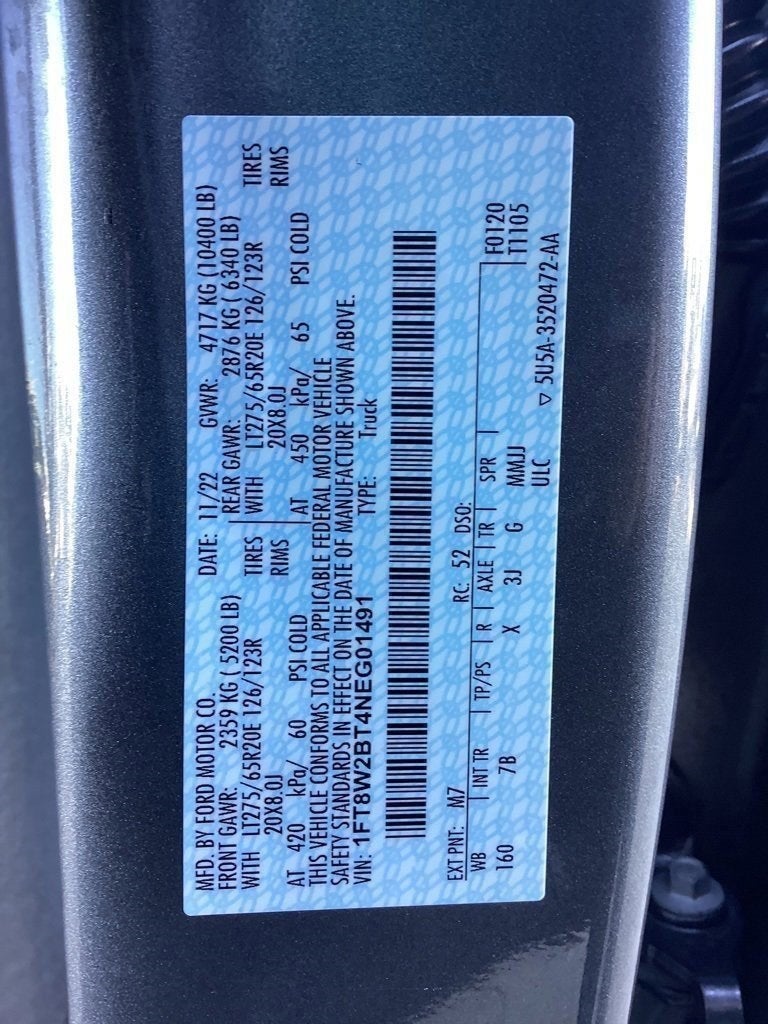 2022 Ford F-250SD Platinum