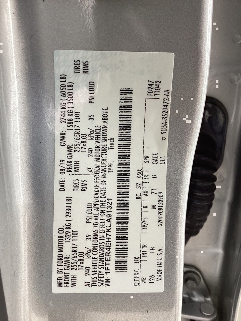 2019 Ford Ranger XLT