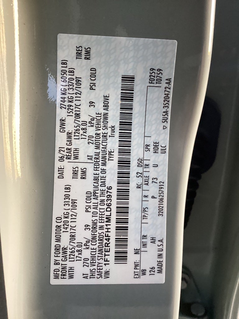 2021 Ford Ranger XLT