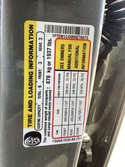 2019 Ford F-150 Lariat