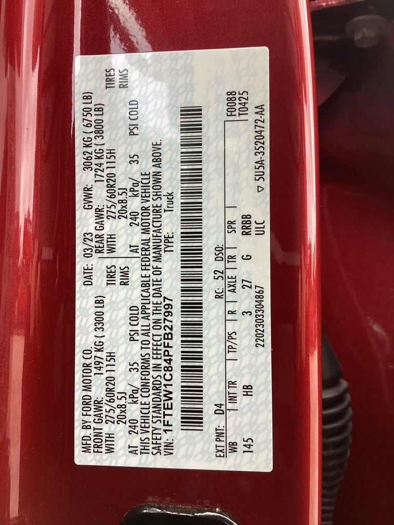 2023 Ford F-150 Lariat