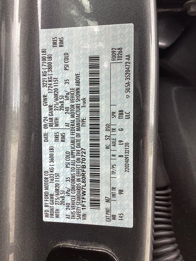2024 Ford F-150 Platinum