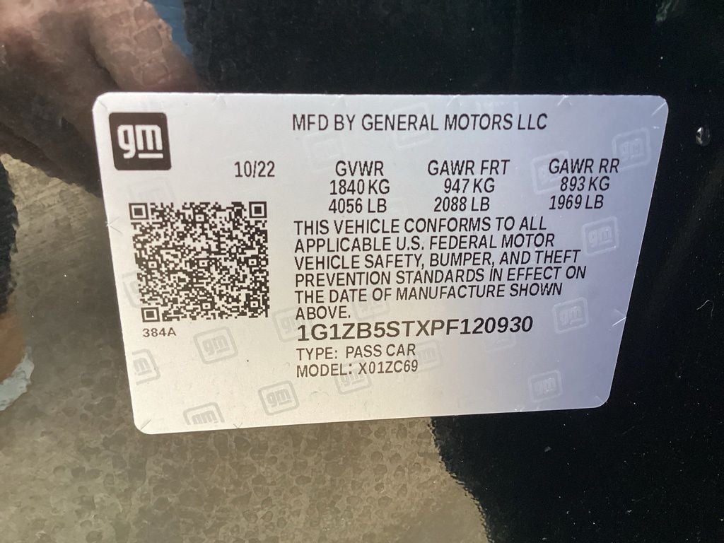 2023 Chevrolet Malibu LS 1LS