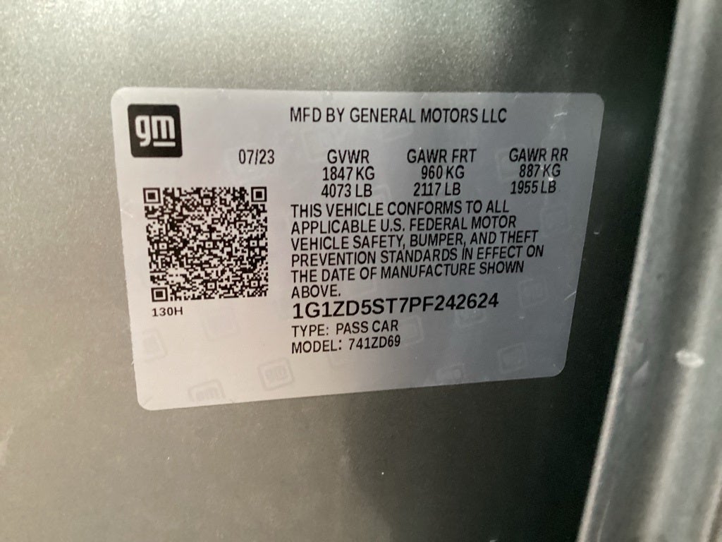 2023 Chevrolet Malibu LT 1LT