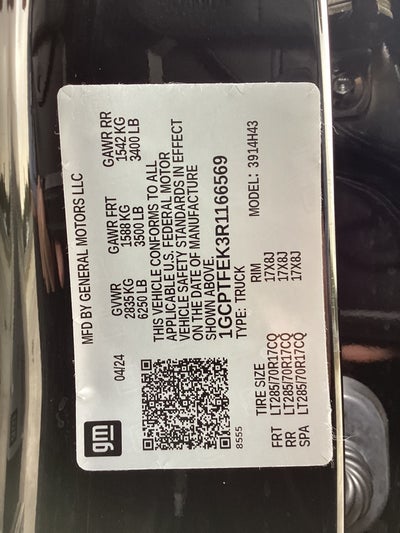 2024 Chevrolet Colorado ZR2