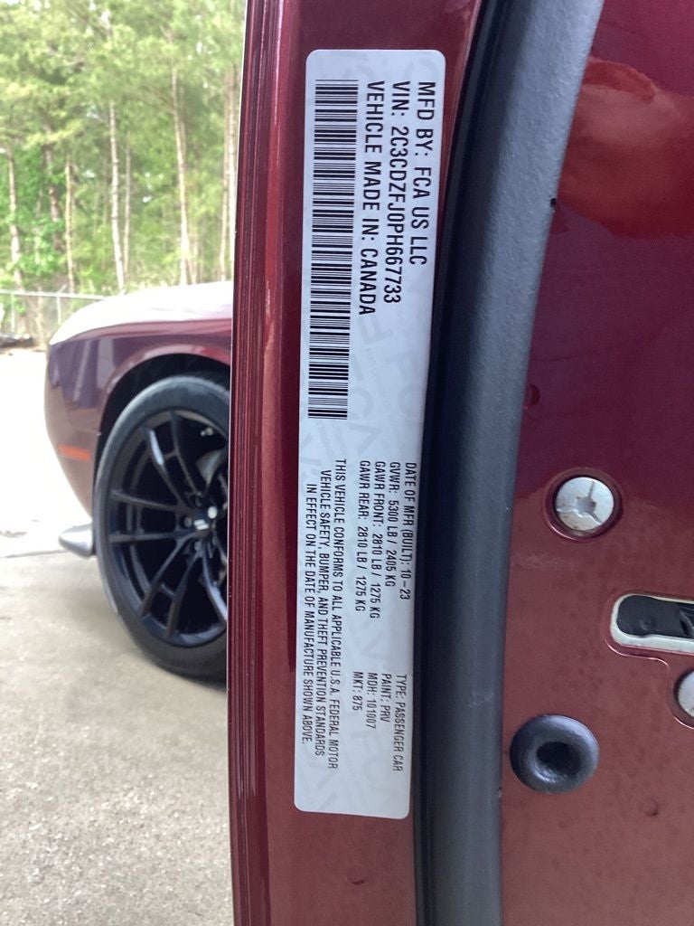 2023 Dodge Challenger R/T Scat Pack