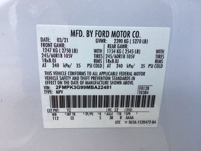 2021 Ford Edge SE