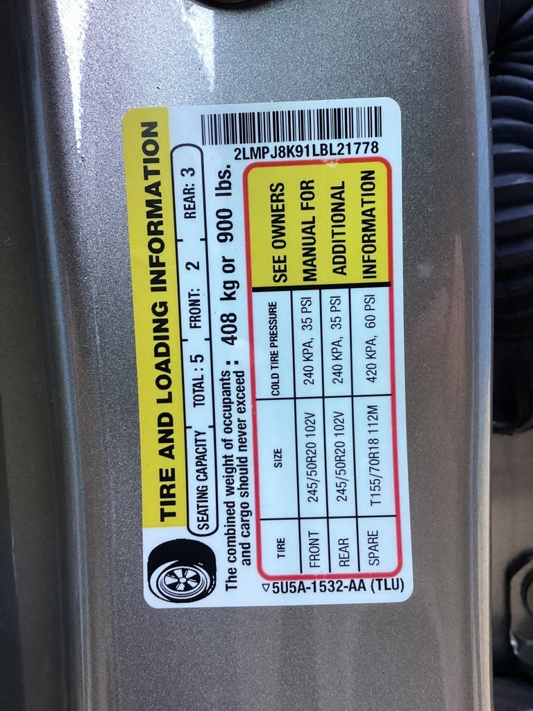 2020 Lincoln Nautilus Reserve