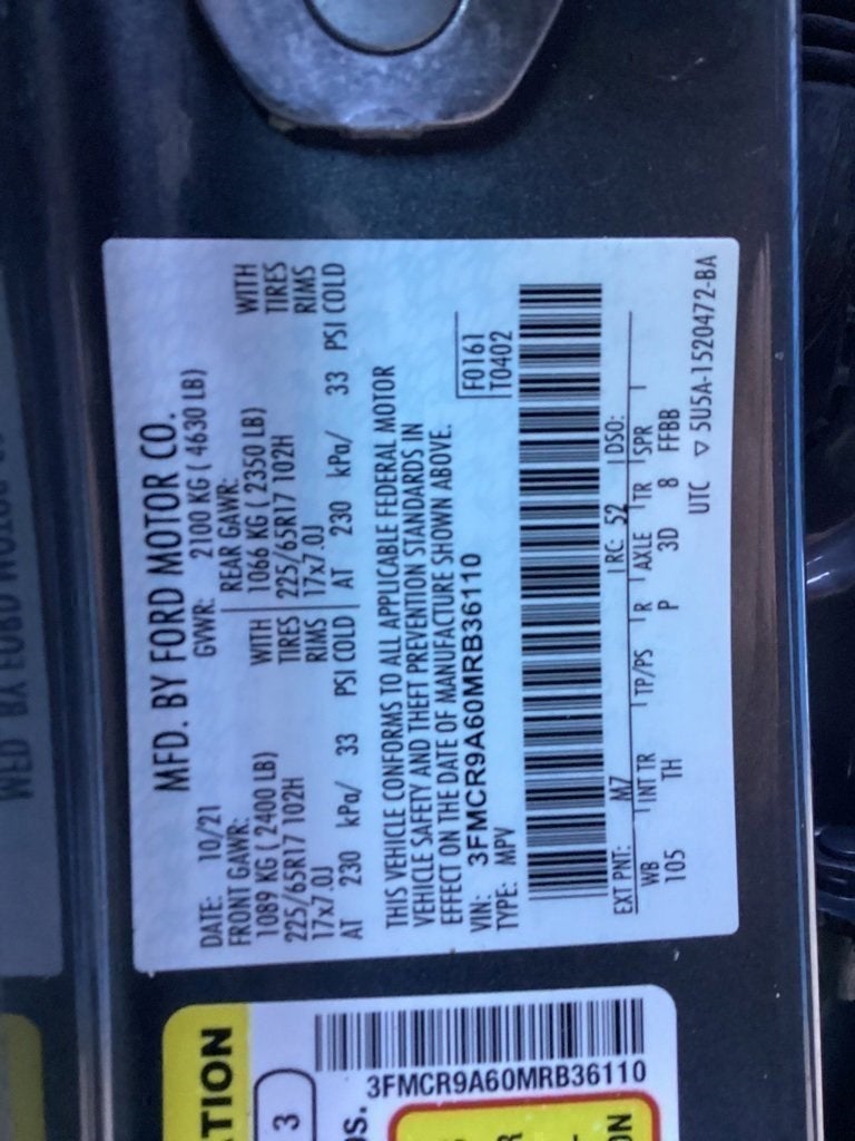 2021 Ford Bronco Sport Base