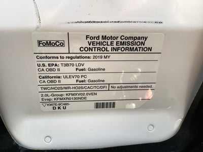 2019 Lincoln MKZ Standard