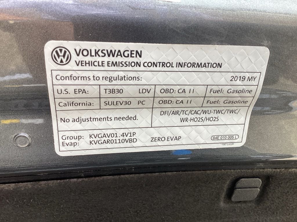 2019 Volkswagen Jetta 1.4T SE