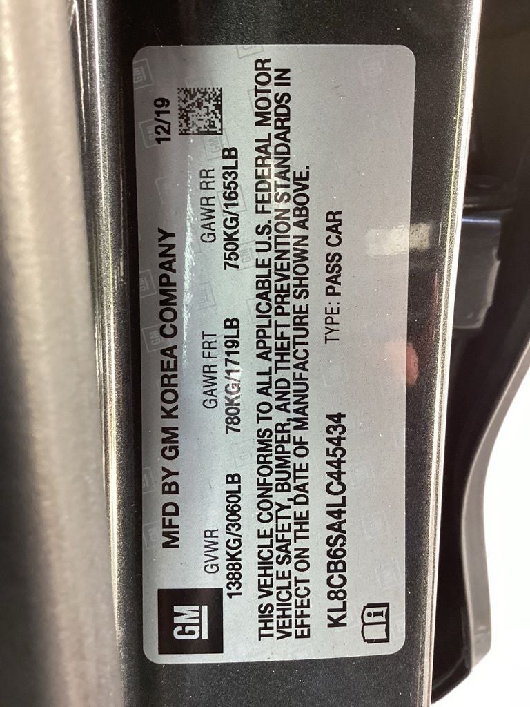 2020 Chevrolet Spark LS