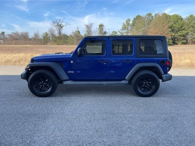 2018 Jeep Wrangler Unlimited Sport S