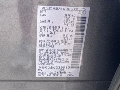 2023 Nissan Pathfinder SL