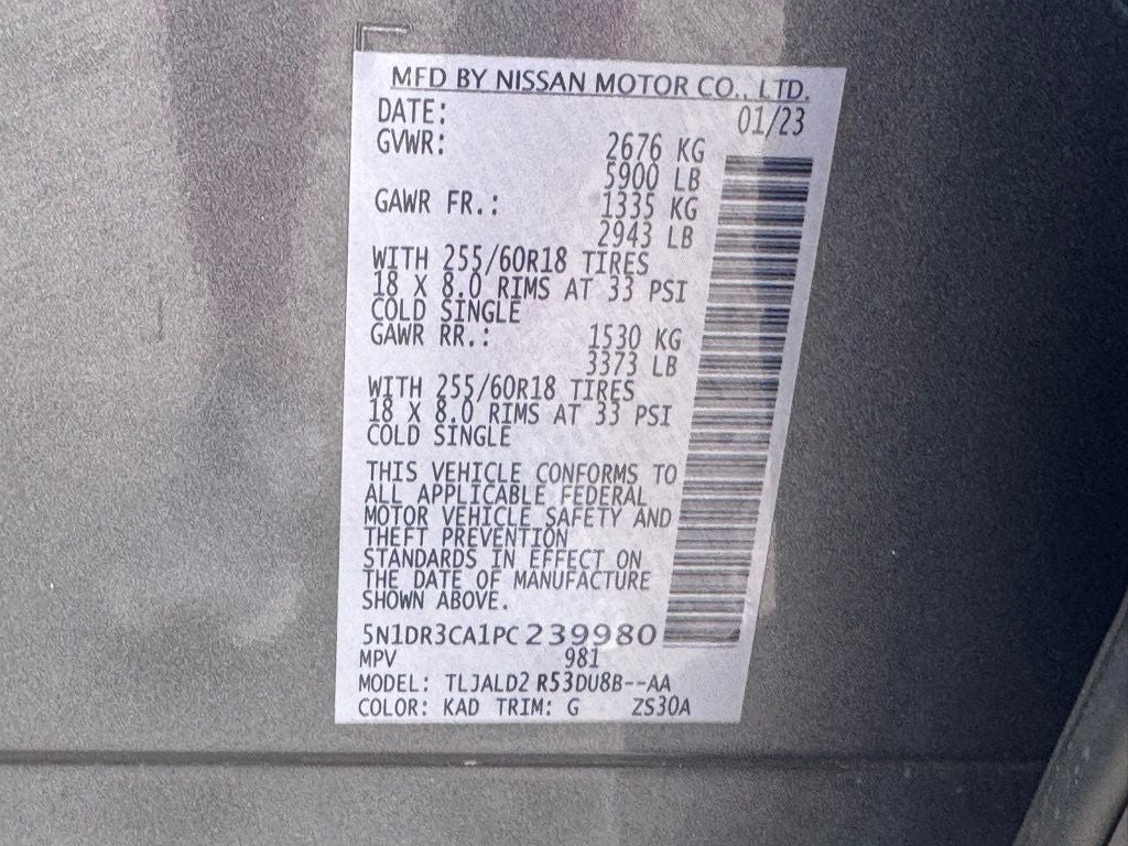 2023 Nissan Pathfinder SL