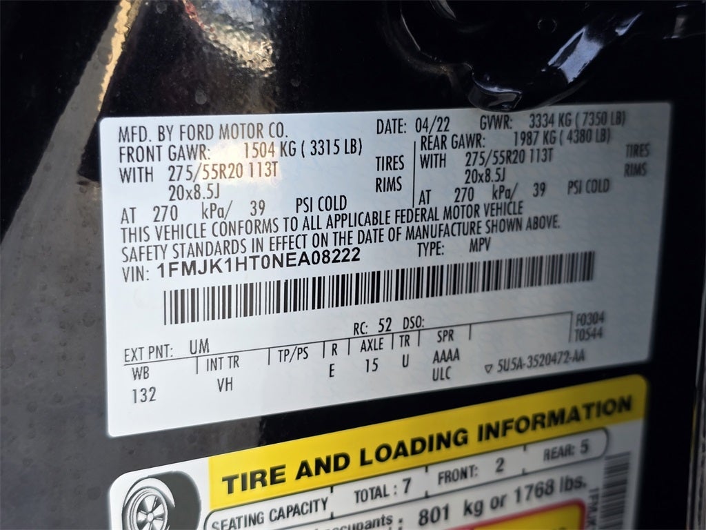 2022 Ford Expedition Max XLT