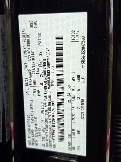 2023 Ford F-150 Lariat