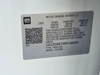 2024 Chevrolet Malibu LT 1LT