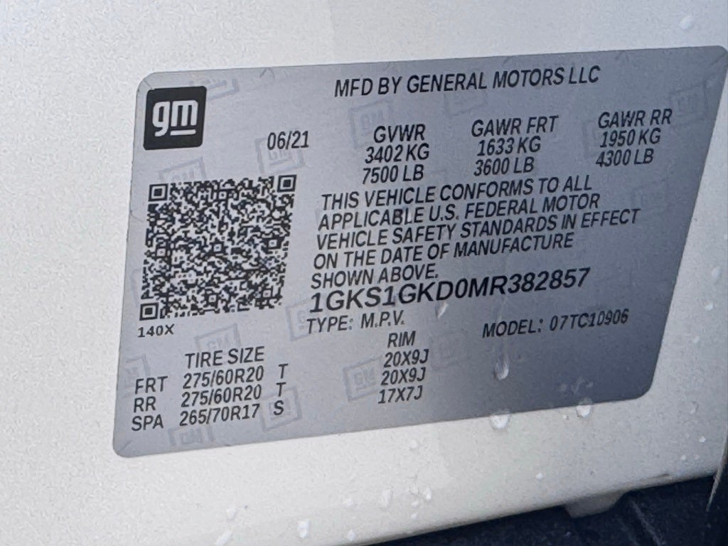 2021 GMC Yukon XL SLT