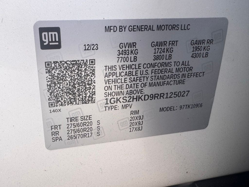 2024 GMC Yukon XL AT4