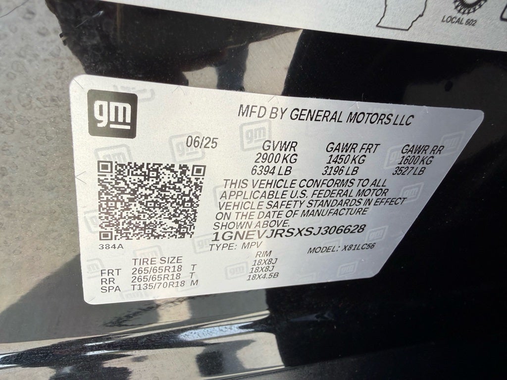 2025 Chevrolet Traverse Z71