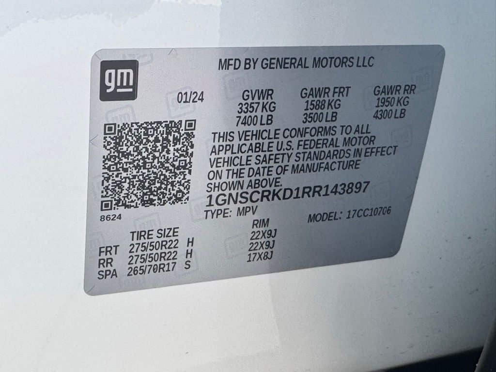 2024 Chevrolet Tahoe RST