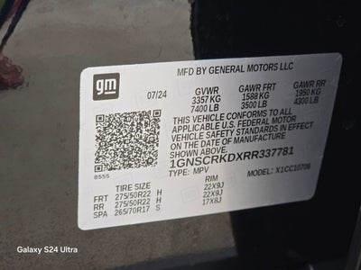 2024 Chevrolet Tahoe RST
