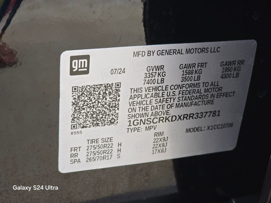 2024 Chevrolet Tahoe RST