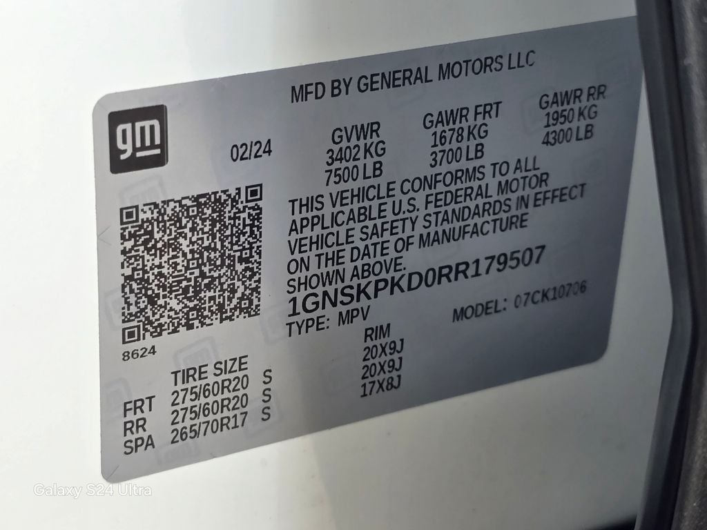 2024 Chevrolet Tahoe Z71