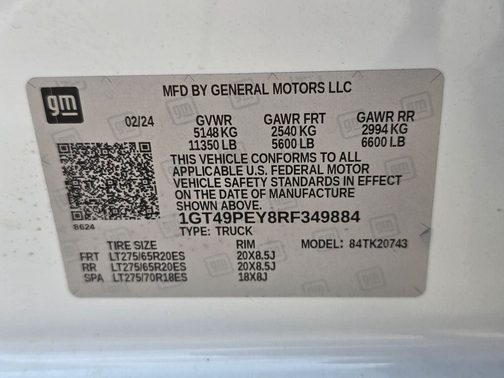 2024 GMC Sierra 2500HD AT4