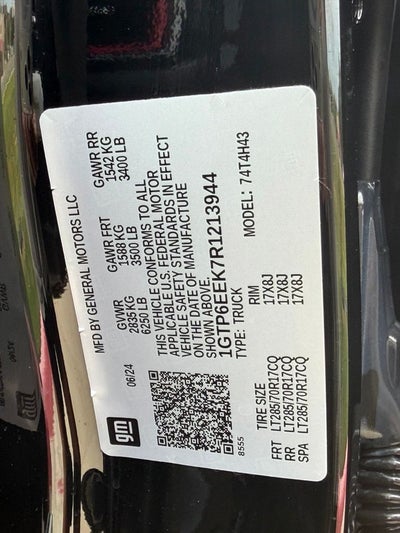 2024 GMC Canyon AT4X