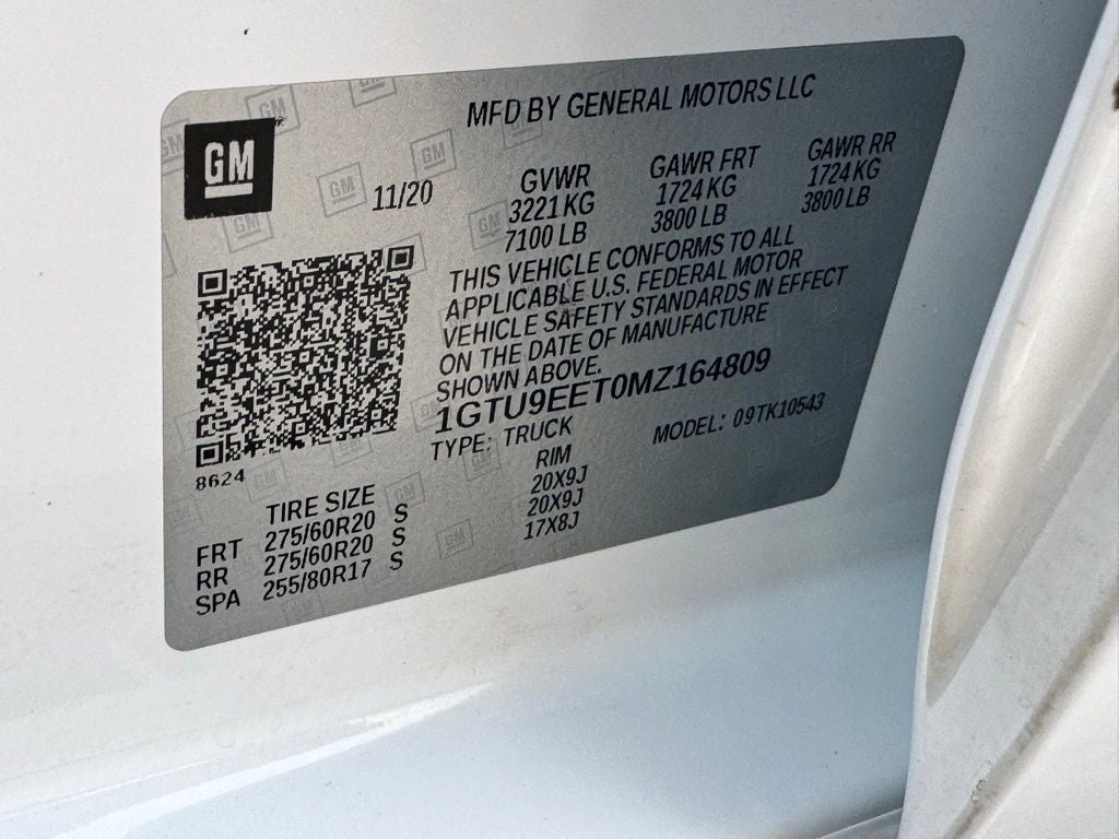 2021 GMC Sierra 1500 AT4