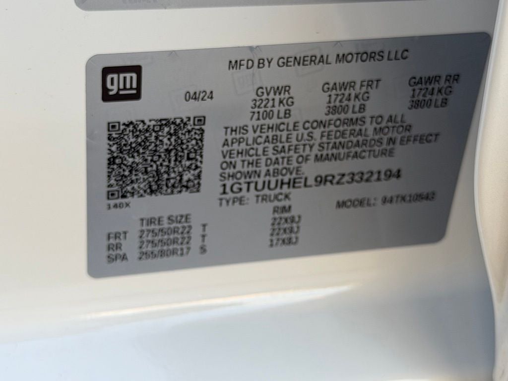 2024 GMC Sierra 1500 Denali Ultimate